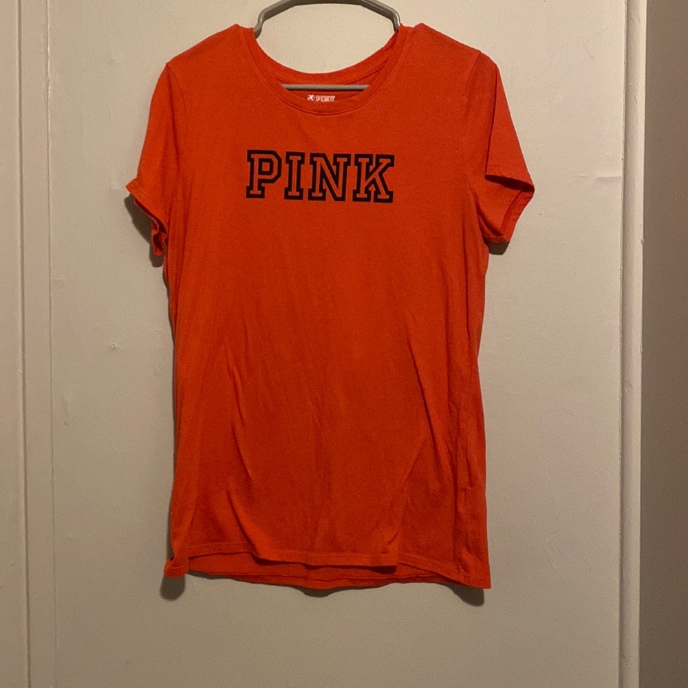 GREAT CONDITION VICTORIA SECRET PINK T-SHIRT | SIZE L